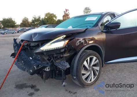 2019 Nissan Murano Sl z USA, uszkodzony, nr VIN 5N1AZ2MS6KN133008